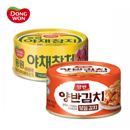 행사★[동원] 야채참치 150g×10캔+양반 캔 볶음김치 160g×2캔  (통조림/캔/햄/잼)