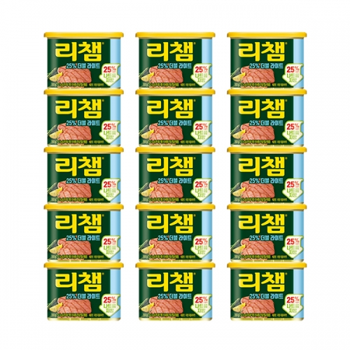 [동원] 나트륨과 지방을 줄인 리챔 더블라이트 300g×15캔  (통조림/캔/햄/잼)