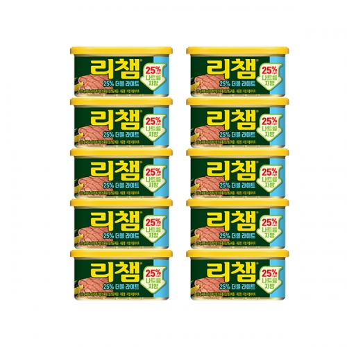 [동원] 나트륨과 지방을 줄인 리챔 더블라이트 200g×10캔  (통조림/캔/햄/잼)