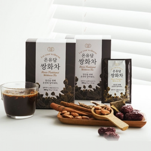 [온유담] 설탕없는 수제 분말 쌍화차 18g 20개입 1+1 쌍화 엑기스 50.31 함유  (차/티백/코코아)