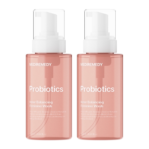 [메디레머디] 프로바이오틱스 이너 밸런싱 여성청결제 300ml*2개  (제모/데오드란트)