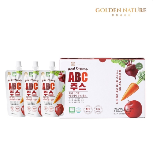 [골든네이처] 리얼 유기농 ABC주스골드(100ml*20개)  (과즙음료)