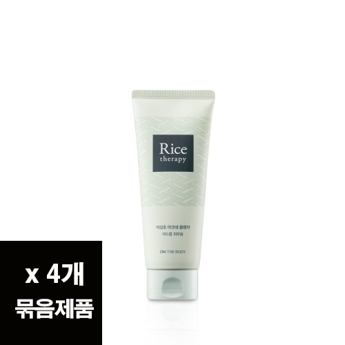 온더바디 라이스테라피 어성초 아크네 폼 150g X 4개  (클렌징/필링)