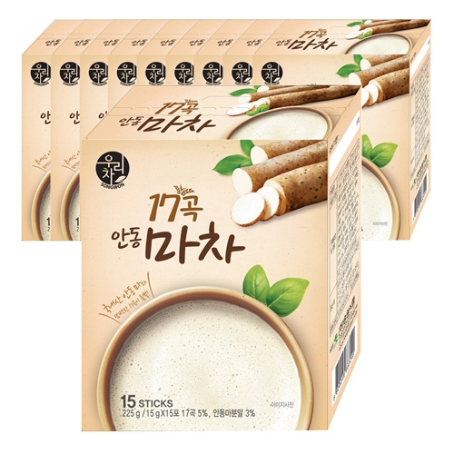 [송원] 우리차 17곡 안동 마차 15T x 10개  (차/티백/코코아)