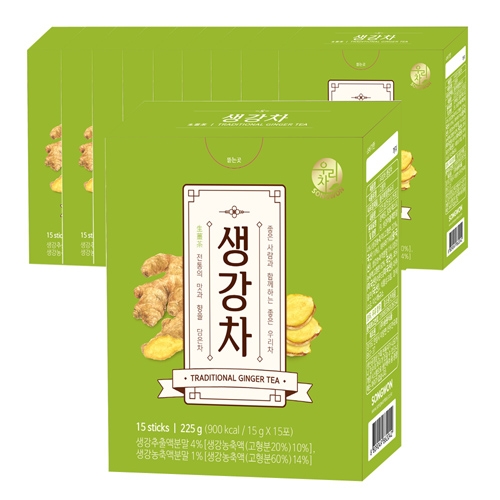 [송원] 우리차 생강차 15T x 10개  (차/티백/코코아)
