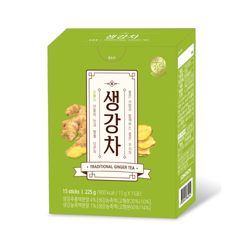 [송원] 우리차 생강차 15T x 1개  (차/티백/코코아)