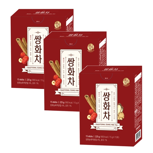 [송원] 우리차 쌍화차 15T x 3개  (차/티백/코코아)