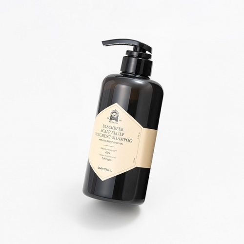 데이셀 블랙비어 스칼프 릴리프 볼류먼트 샴푸 500ml (탈모 증상 완화 맥주효모 흑맥주 샴푸)  (샴푸/린스/트리트먼트)