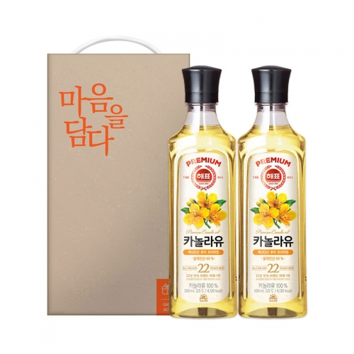 [사조해표] 카놀라유 2입  (식용유/참기름/오일류/시럽)