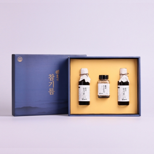 [들메내] 9호 (국산)-참기름 180ml 2병+볶음통깨 80g  (식용유/참기름/오일류/시럽)