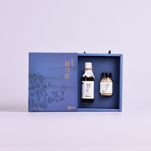 [들메내] 14호 (국산)-참기름 180ml+볶음통깨 65g  (식용유/참기름/오일류/시럽)