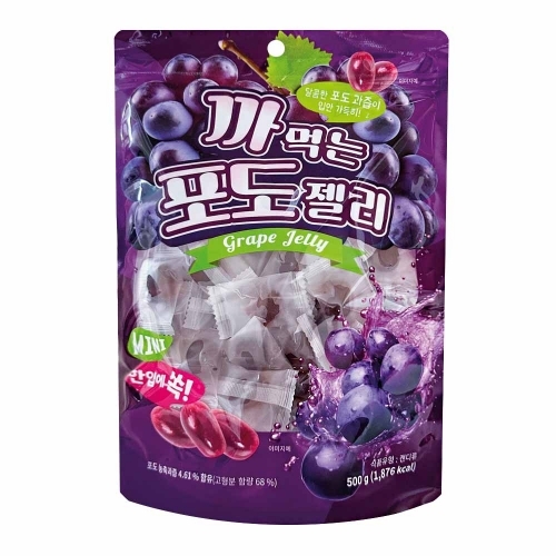 [좋은세상] 까먹는 포도젤리 500g  (과자/껌/스낵류)
