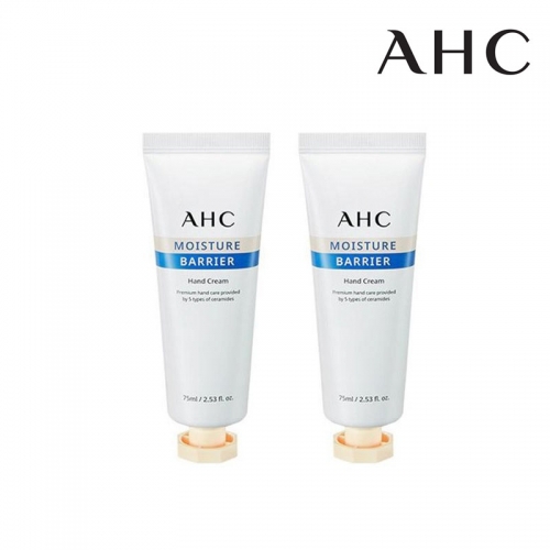 [AHC] 모이스처베리어 핸드크림 75ml 1+1  (바디로션/크림/핸드/풋케어)