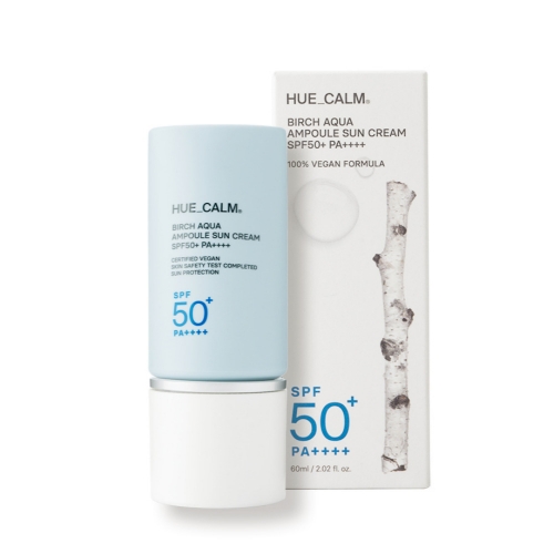 휴캄 자작나무 수분 앰플 선크림 60ml 1개  (기능성화장품)
