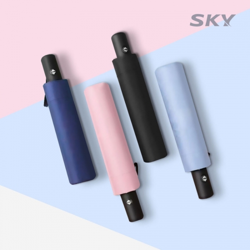 [스카이] 팔레트 PL10 초경량 UV차단 UPF50+ 3단 접이식 자동우산 SKY-PL10  (우산/양산/우비)