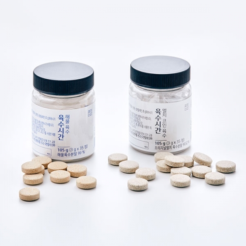 [육수시간] 국내산 재료 멸치, 해물 선택 코인육수  3g x 35정  (조미료/분말류)