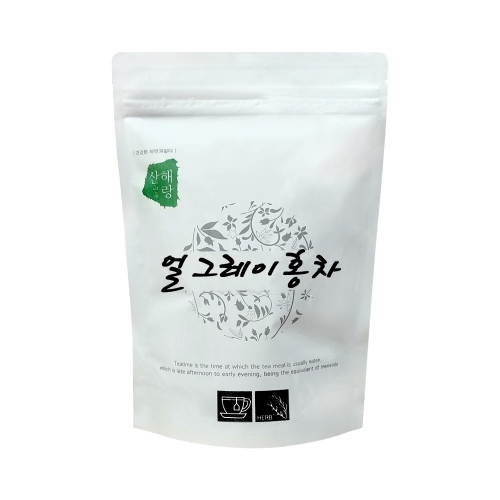 산해랑 얼그레이 홍차 90g  (차/티백/코코아)