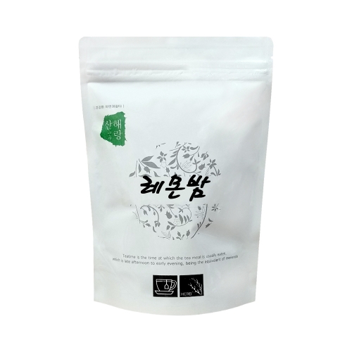 산해랑 레몬밤차 30g  (차/티백/코코아)