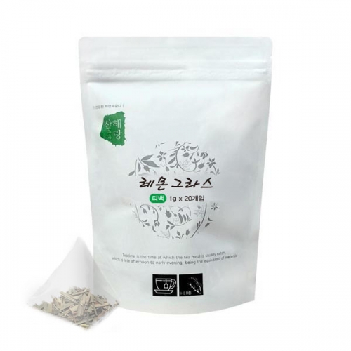 산해랑 허브차 레몬그라스 티백 20개입  (차/티백/코코아)