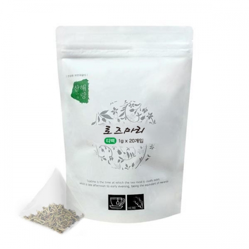 산해랑 허브차 로즈마리 티백 20개입  (차/티백/코코아)