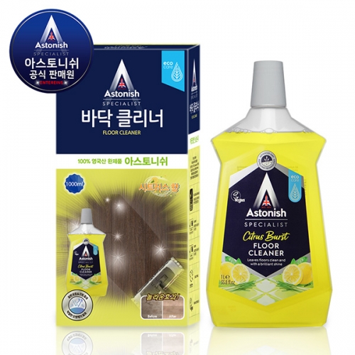 아스토니쉬 바닥크리너 씨트러스 1000ml  (주방세제)