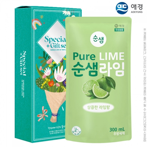 애경 순샘라임300리필1P  (주방세제)
