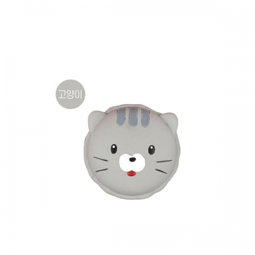 패리스독 애니멀 마카롱 라텍스 토이 고양이 6cm  (장난감)