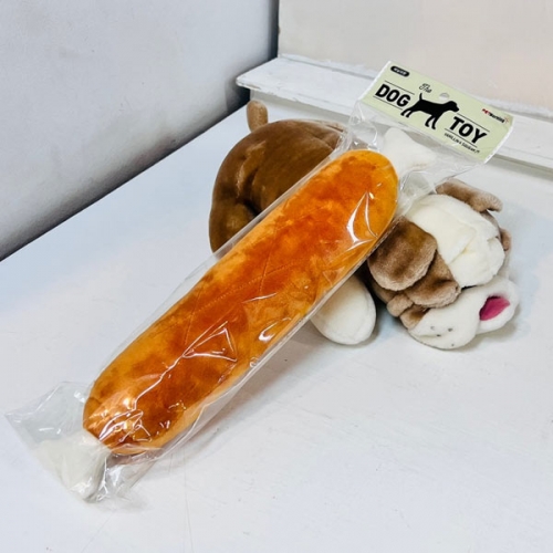 펫모닝독 230 바비큐 롱쿠션(바닐라향) 37cn  (장난감)