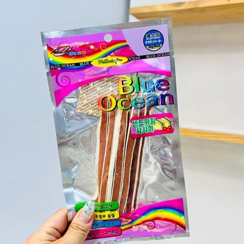 라이코스 웰빙 샌드위치 사사미 70g  (애견간식)