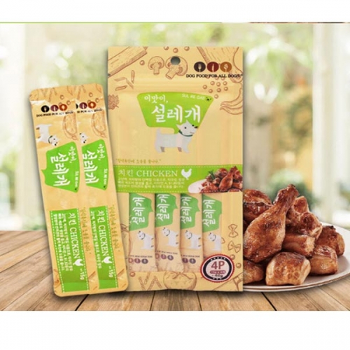 이맛이 설레개 닭고기 4p 60g  (애견간식)