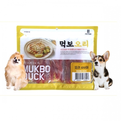 먹보 오리 오리 사사미 300g  (애견간식)