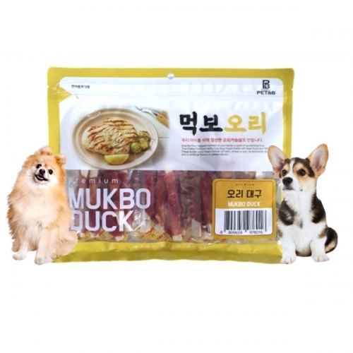 먹보 오리 오리 대구 300g  (애견간식)