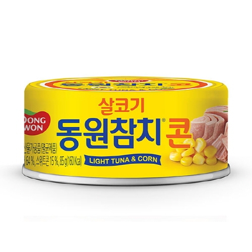 [동원] 콘참치 85g x 12캔  (통조림/캔/햄/잼)