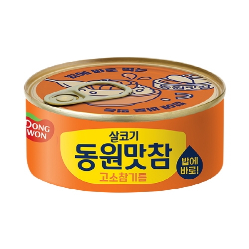 [동원] 동원맛참 고소참기름 참치 90g x 8캔  (통조림/캔/햄/잼)