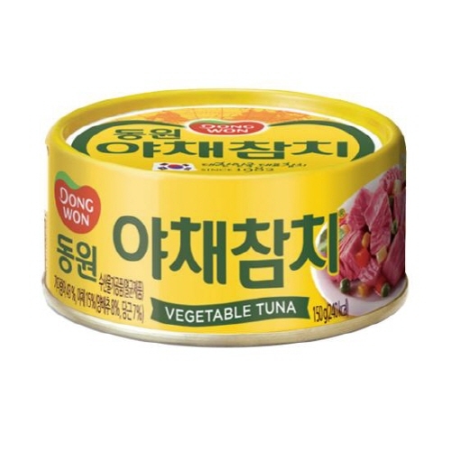 [동원] 야채참치 150g x 8캔  (통조림/캔/햄/잼)