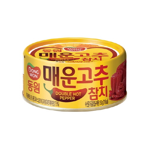 [동원] 매운고추참치 150g x 8캔  (통조림/캔/햄/잼)