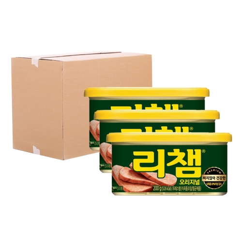 동원 리챔 오리지널 200g 3입 8입 (박스)  (통조림/캔/햄/잼)