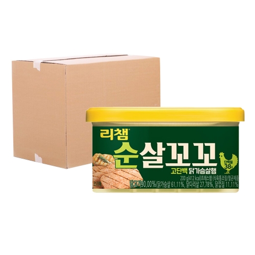 동원 리챔 순살꼬꼬 200g 24입 (박스)  (통조림/캔/햄/잼)