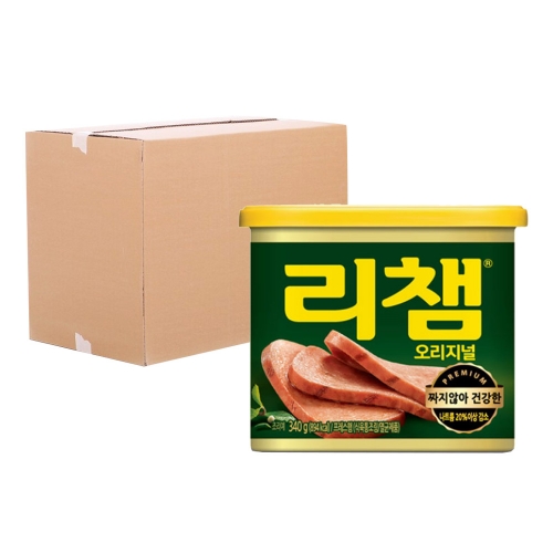 동원 리챔 340g 24입 (박스)  (통조림/캔/햄/잼)