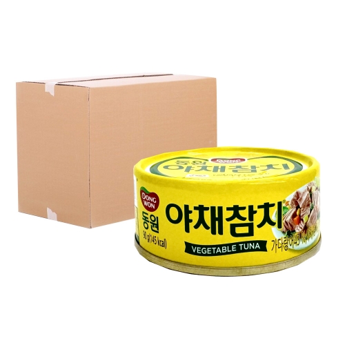 동원 야채참치 90g 60입 (박스)  (통조림/캔/햄/잼)