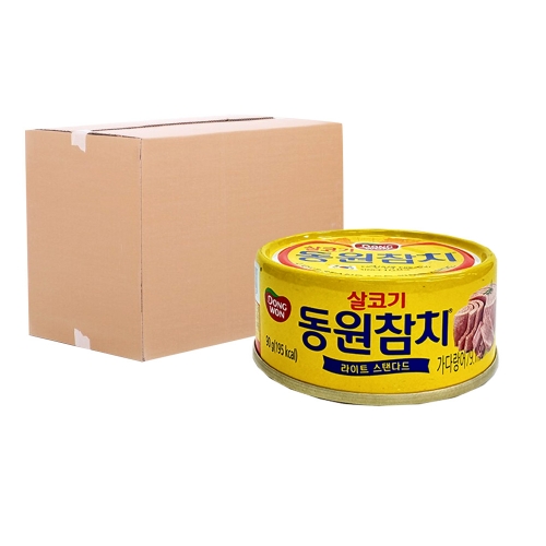 동원 살코기 라이트스탠다드 90g 60입 (박스)  (통조림/캔/햄/잼)