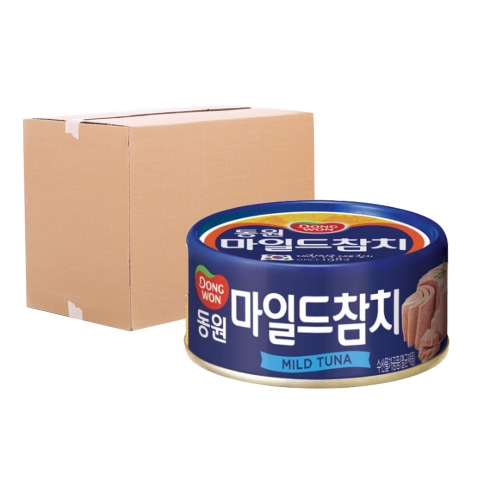 동원 마일드참치 200g 36입 (박스)  (통조림/캔/햄/잼)