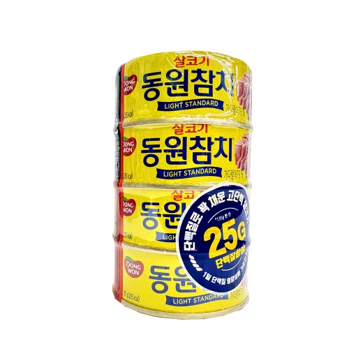 동원 살코기 라이트스탠다드 135g 4입  (통조림/캔/햄/잼)
