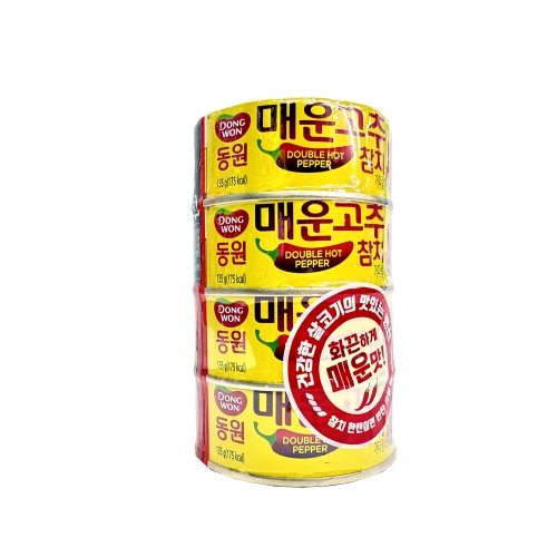동원 매운고추참치 135g 4입  (통조림/캔/햄/잼)