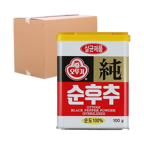 오뚜기 순후추(캔) 100g 20입 (박스)  (조미료/분말류)
