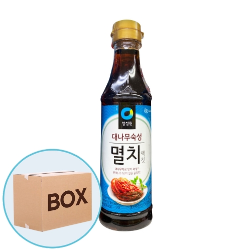 청정원 멸치액젓 500g 24입 (박스)  (물엿/식초/소스/액젖)