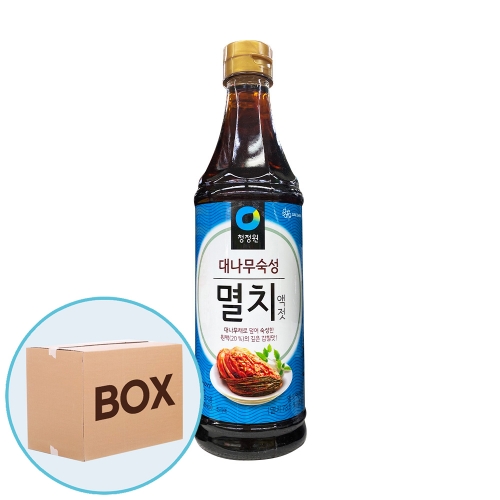 청정원 멸치액젓 1kg 12입 (박스)  (물엿/식초/소스/액젖)