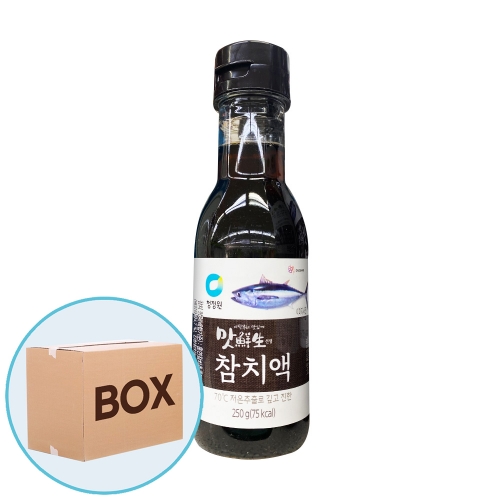 청정원 맛선생 참치액 250g 20입 (박스)  (물엿/식초/소스/액젖)