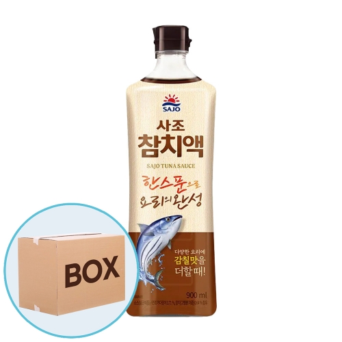 사조해표 참치액 900ml 10입 (박스)  (물엿/식초/소스/액젖)