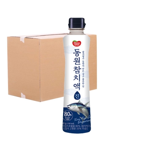 동원참치액 진 500g 16입 (박스)  (물엿/식초/소스/액젖)